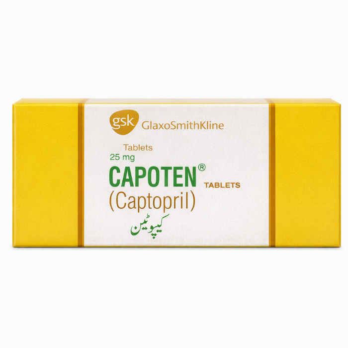 Capoten 25mg tab 20s