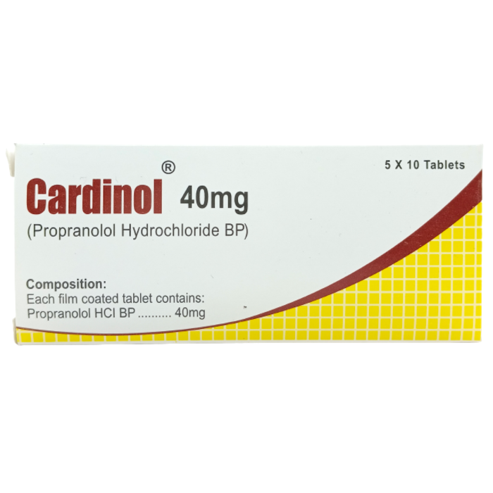 Cardinol 40mg Tablets