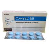 Carsel 25mg Tablets