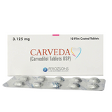 Carveda 3.125mg Tablets