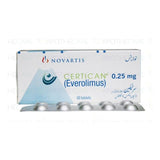 Certican 0.25mg Tablets