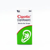 Cipotic 5ml Ear Drops