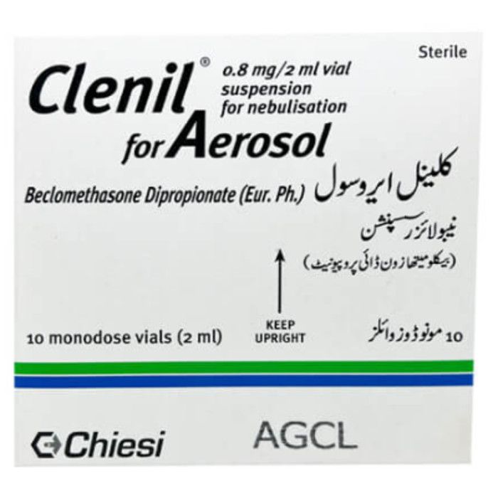 Clenil Aerosol Nebulisation