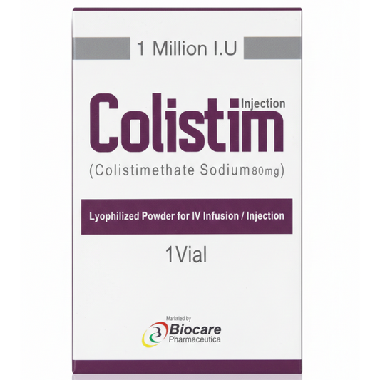 Colistim 80mg 1million Iu Inj