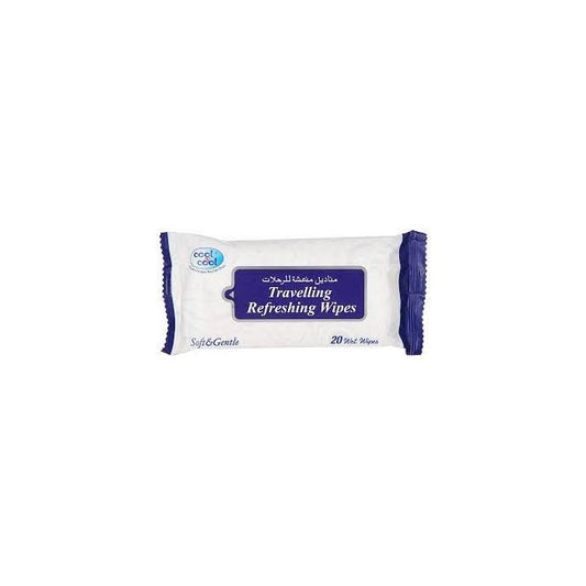 Cool & Cool Wipes Travelling Refreshing 20pcs
