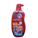 D Nee Kids Head & Body Bath 400ml Raspberry
