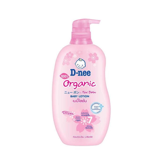 D Nee Organic Baby Lotion 300ml Sakura