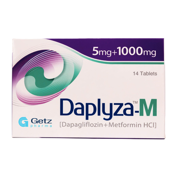 Daplyza M 5mg + 1000mg