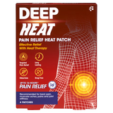 Deep Heat Pain Relief Heat Patch 4s