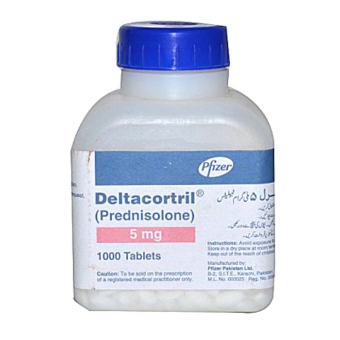 Deltacortril 5mg Tablets