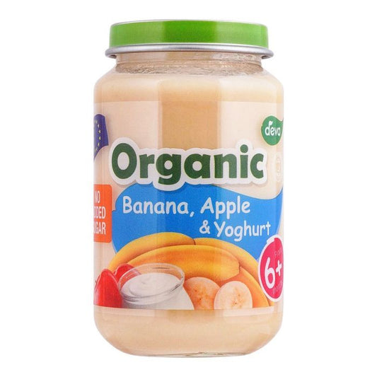 Deva Baby Food Banana, Apple & Yoghurt 6m+
