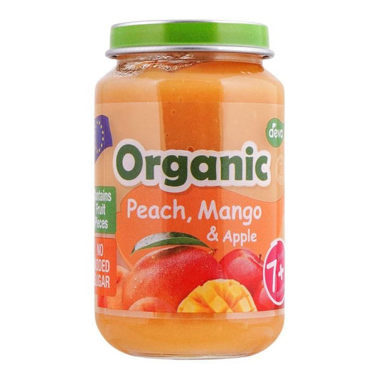 Deva Baby Food Peach, Mango & Apple 6+