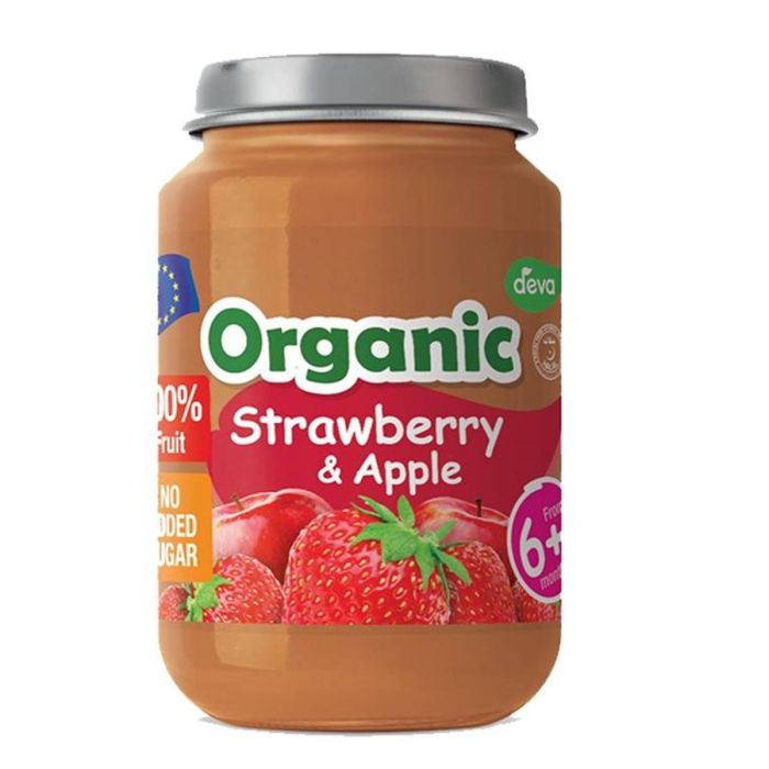 Deva Baby Food Strawberry & Apple 6+