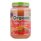 Deva Organic Apple, Strawberry & Banana 6+