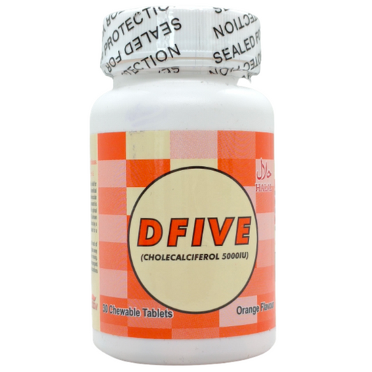 D Five 5000iu Tablets 30s