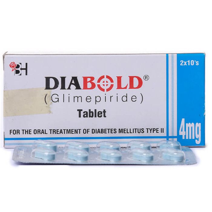 Diabold 4mg Tablets