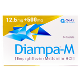Diampa M 12.5mg 500mg Tablets