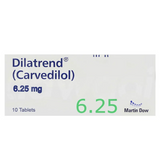 Dilatrend 6.25mg Tablets