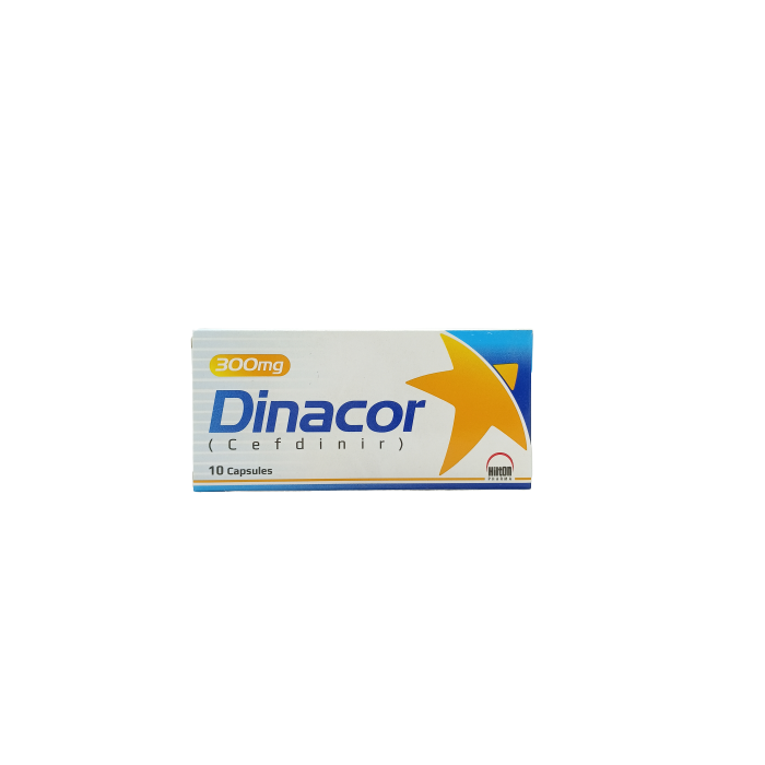 Dinacor 300mg Capsules