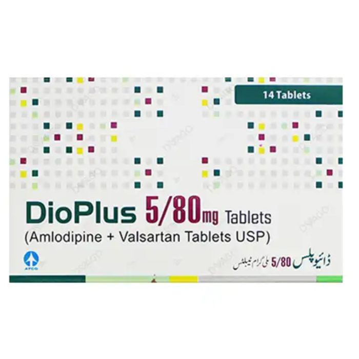 Dioplus 5 80mg Tablets