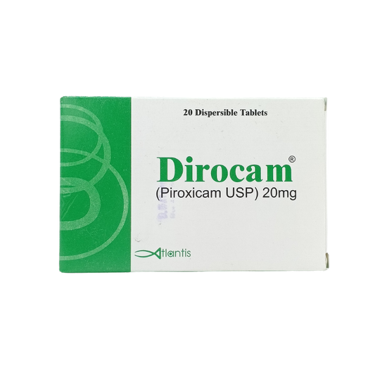 Dirocam 20mg Dispersible Tablets