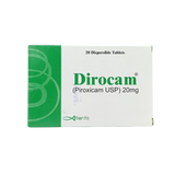 Dirocam 20mg Dispersible Tablets