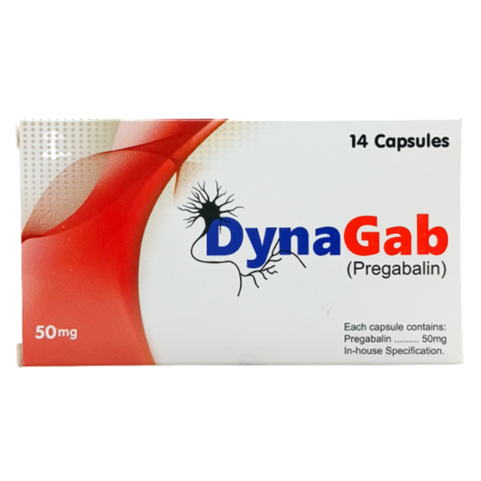 Dynagab 50mg Capsules