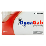 Dynagab 50mg Capsules
