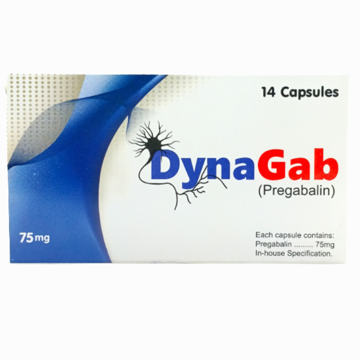 Dynagab 75g Capsules