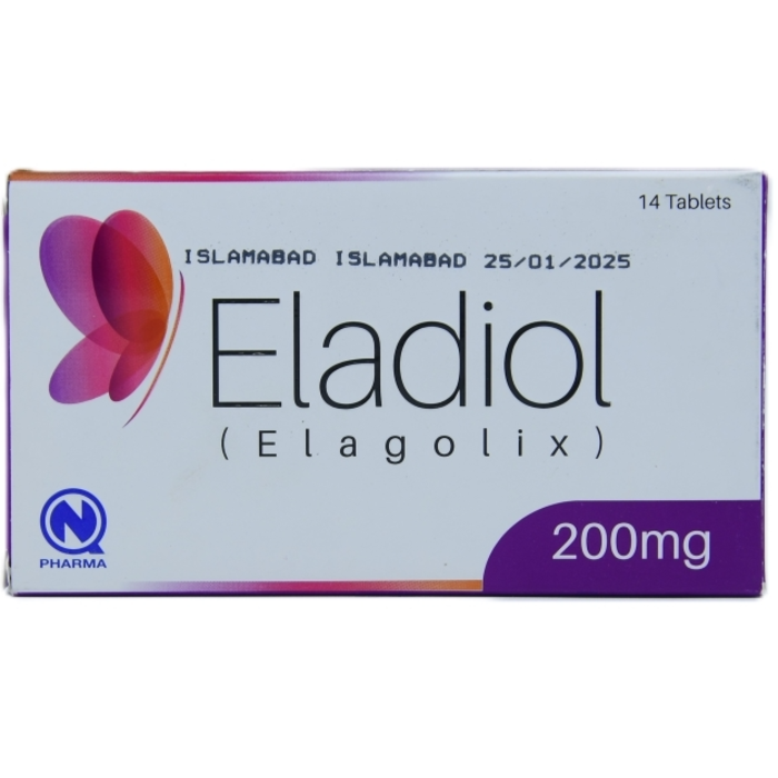 Eladiol 200mg Tablets 14s
