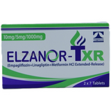 Elzanor Txr 10mg 5mg 1000mg Tabs 14s