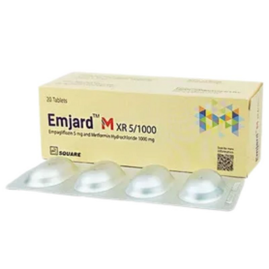 Emjard m tab 5/1000mg - 14 Pack