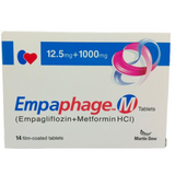 Empaphage M 12.5mg 1000mg Tablets