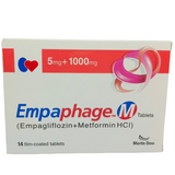 Empaphage M 5mg 1000mg Tablets