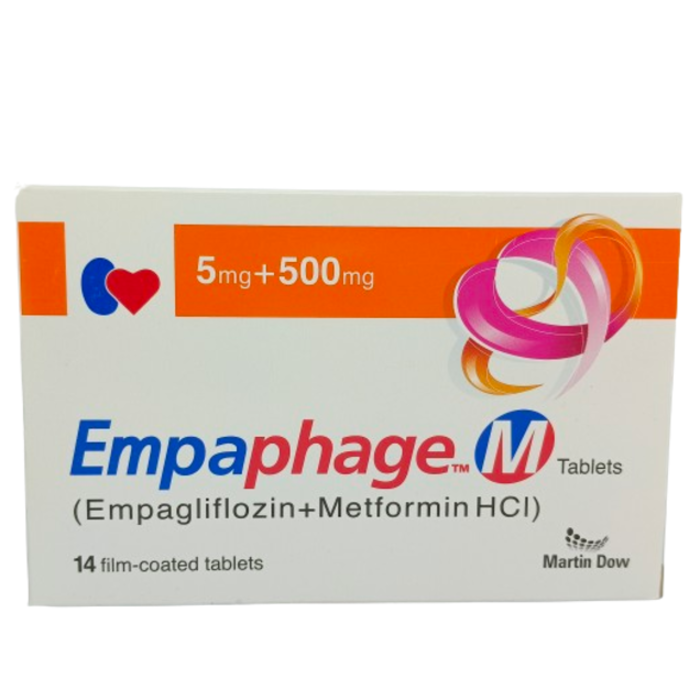 Empaphage M 5mg 500mg Tablets