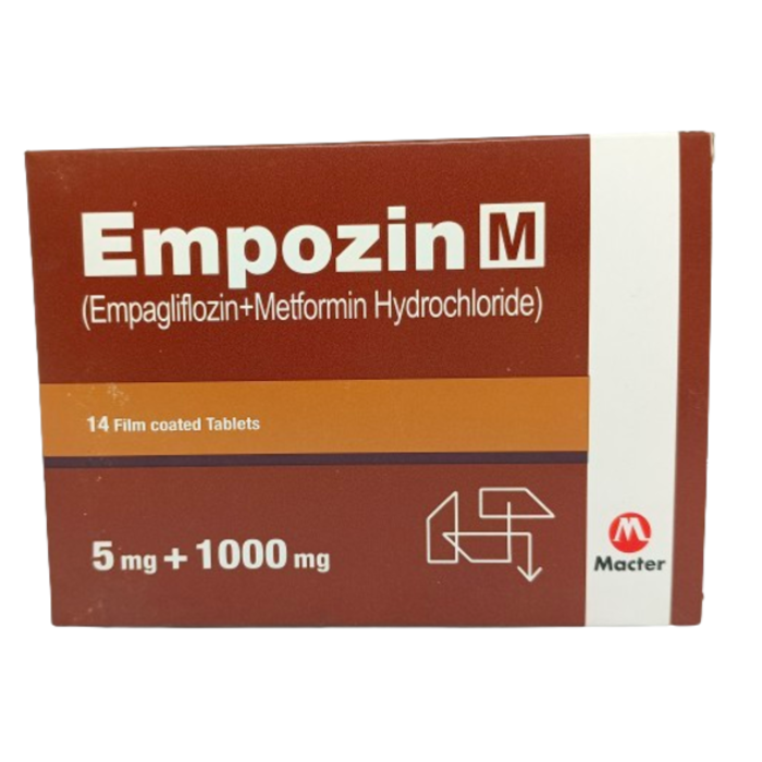 Empozin M 5mg 1000mg Tablets 14s