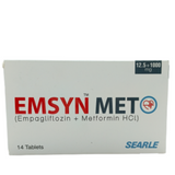 Emsyn Met 12.5mg 1000mg Tablets