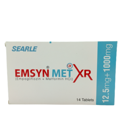 Emsyn Met Xr 12.5mg 1000mg Tablets