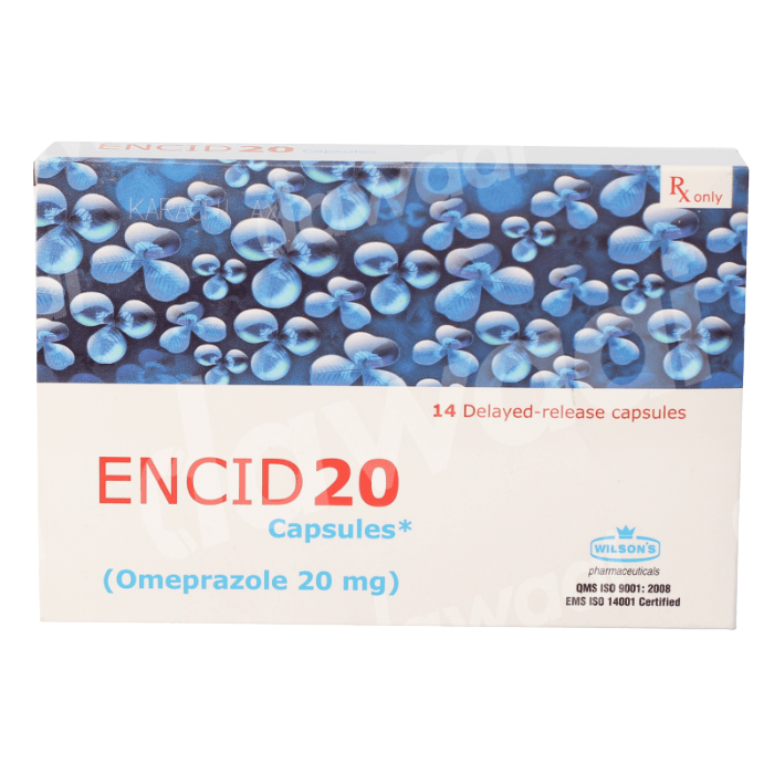 Encid 20mg Capsules