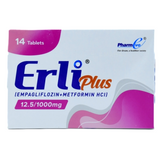 Erli Plus 12.5mg 1000mg Tablets