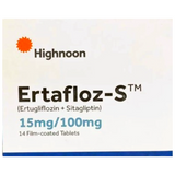 Ertafloz s 15/100mg tab 14s