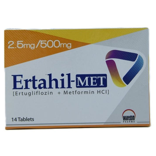 Ertahil Met 2.5mg 500mg Tablets