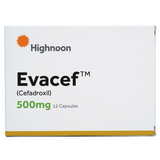 Evacef 500mg cap 12s