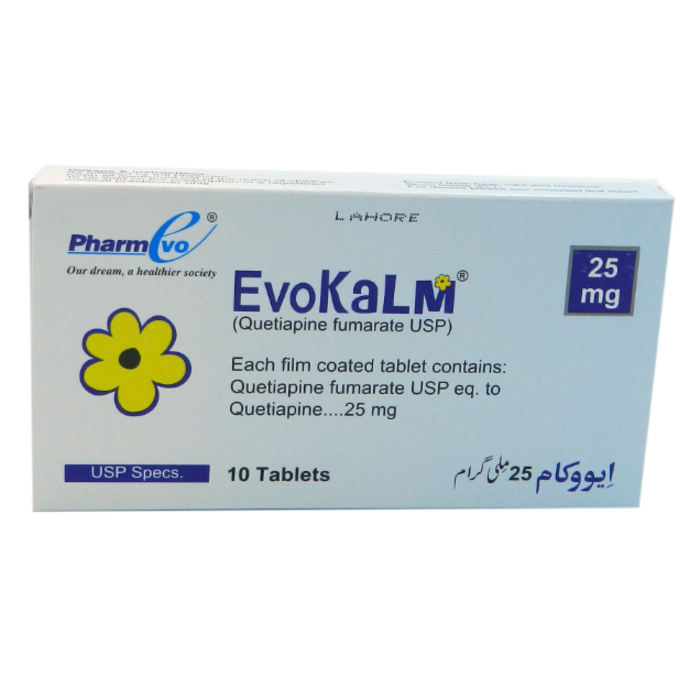Evokalm 25mg Tablets