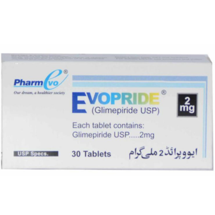 Evopride 2mg Tablets