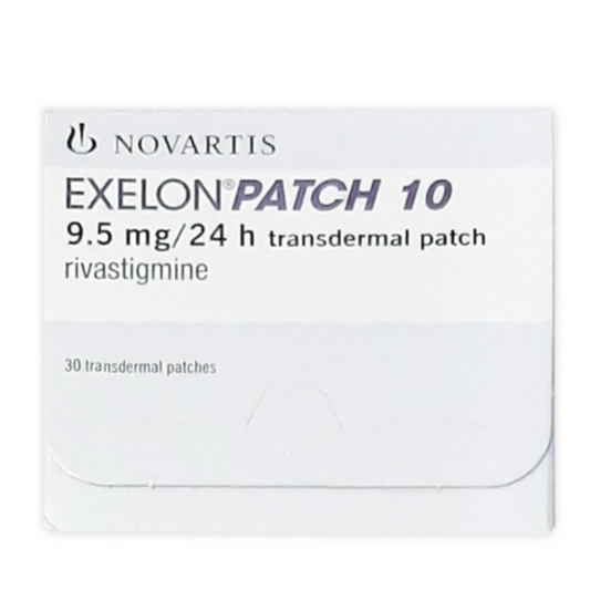 Exelon Patch 10 9.5mg 24h White