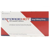 Exforge Hct 5mg 160 25 Mg Tablets