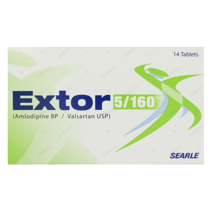 Extor 5mg 160mg Tablets