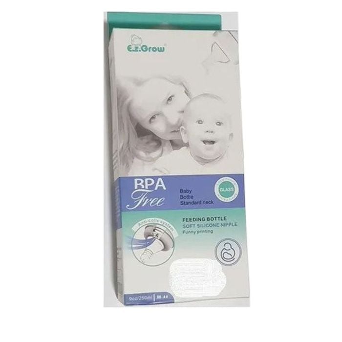 Ez Grow Glass Feeding Bottle 150ml