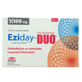 Eziday Duo 5mg 100mg Tablets 14s